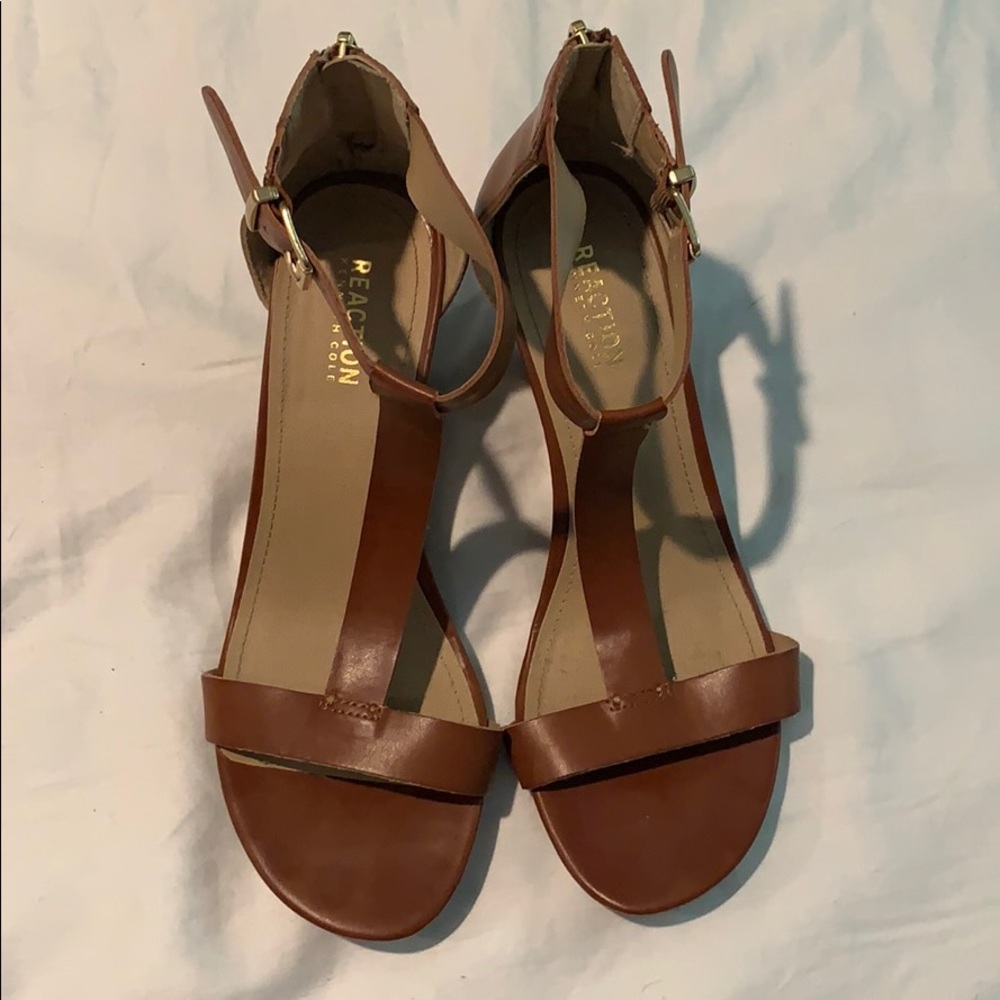 Strappy wedge sandals